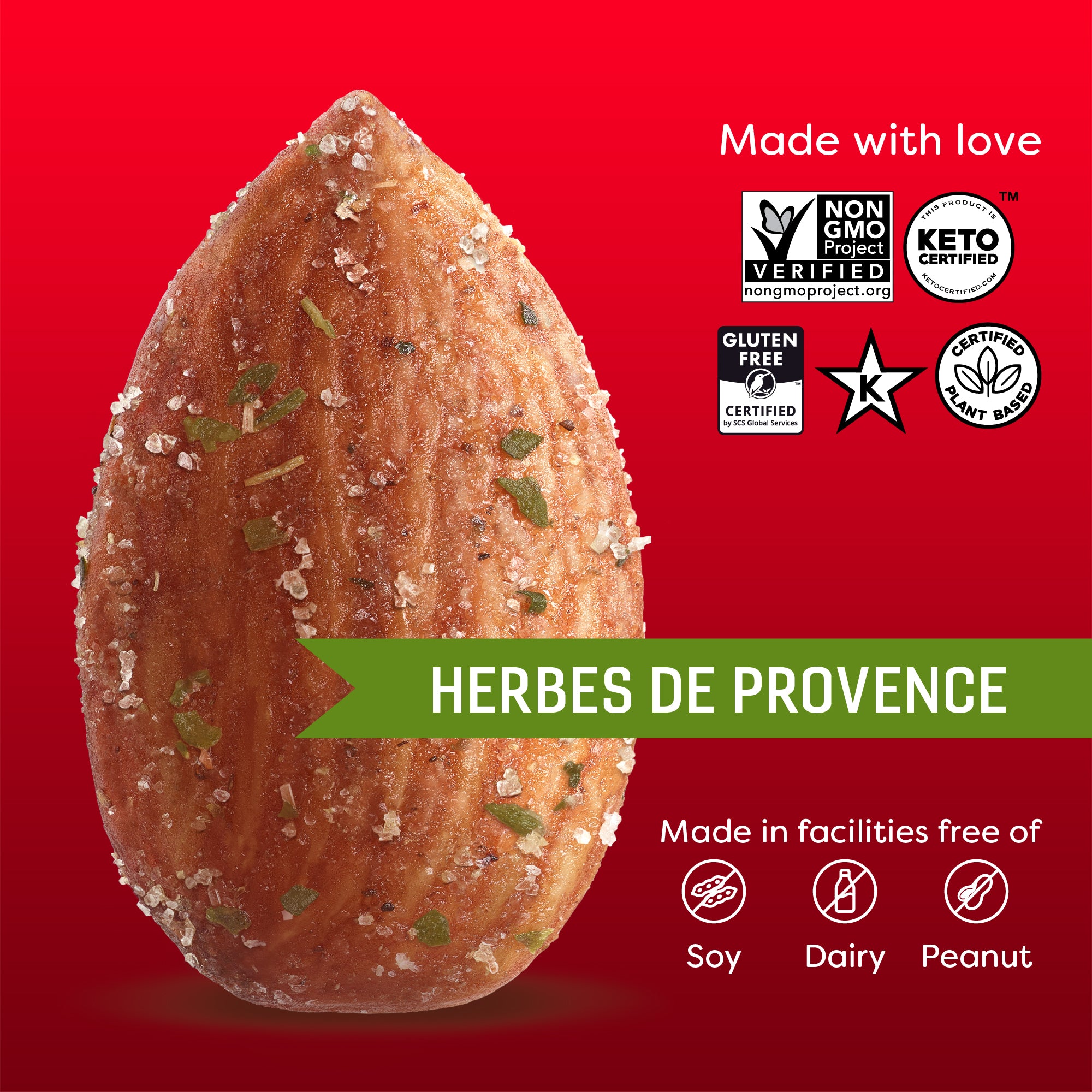 Herbes De Provence Roasted Almonds (16oz)