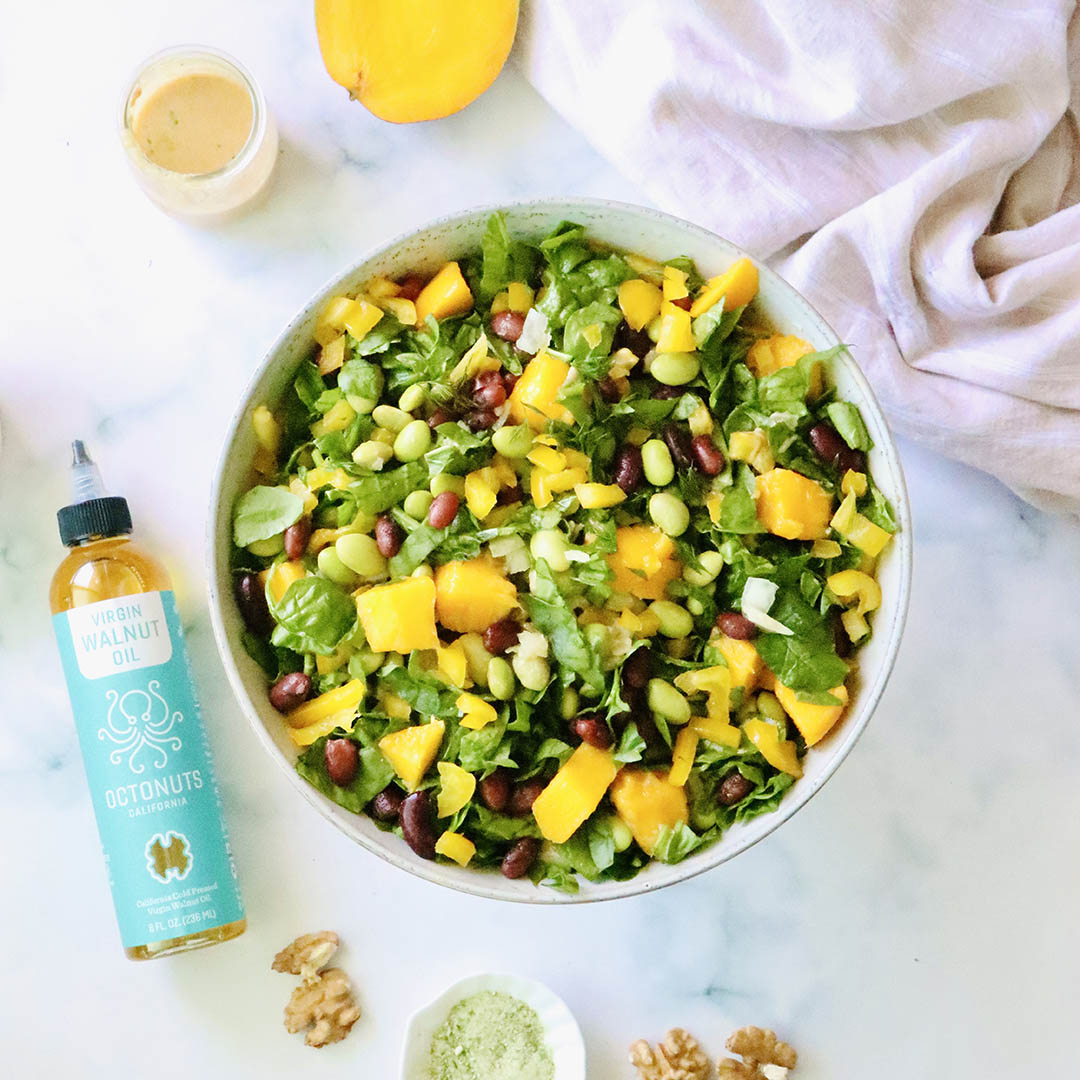 Mango Edamame Salad