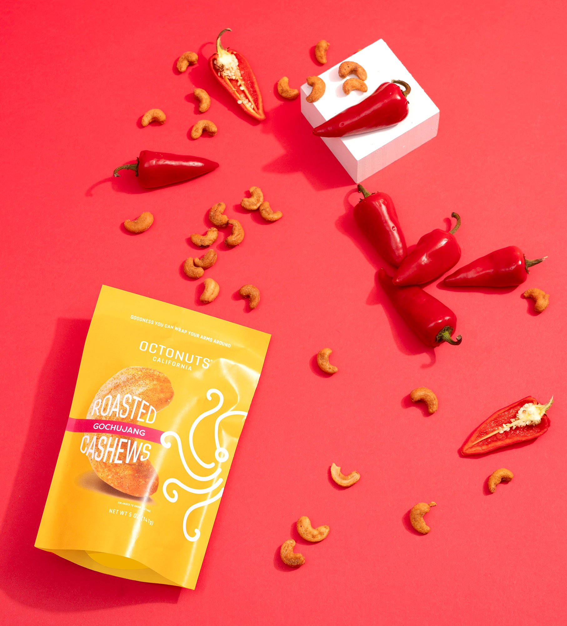 Gochujang Roasted Cashews (5oz)
