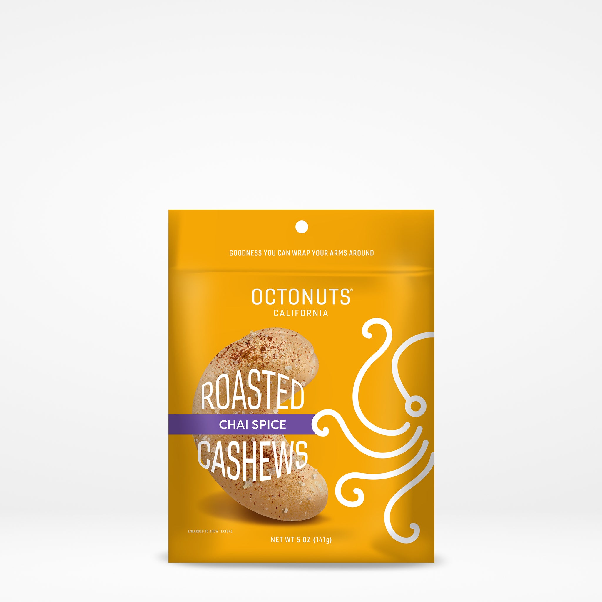 Chai Spice Roasted Cashews (5oz)