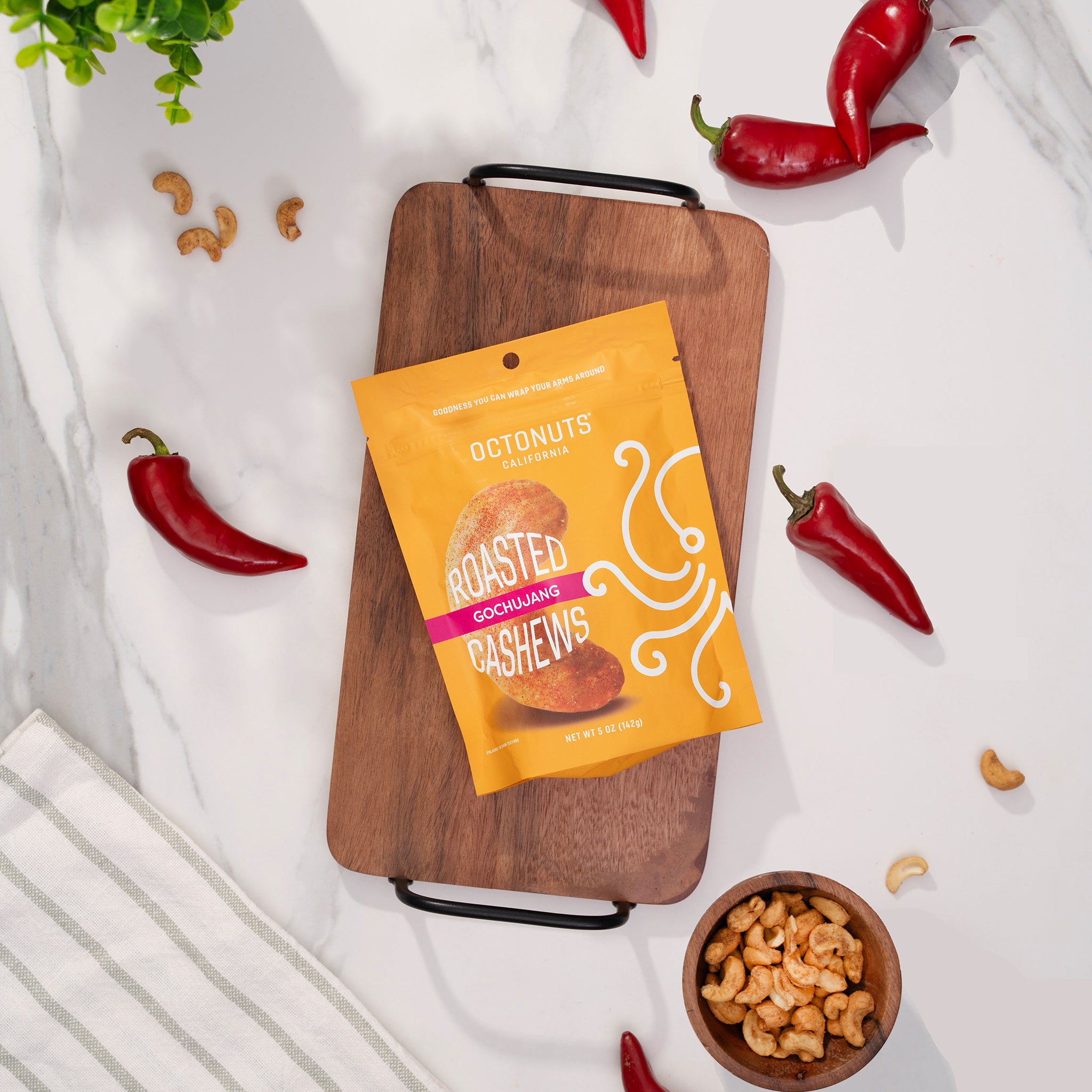 Gochujang Roasted Cashews (5oz)