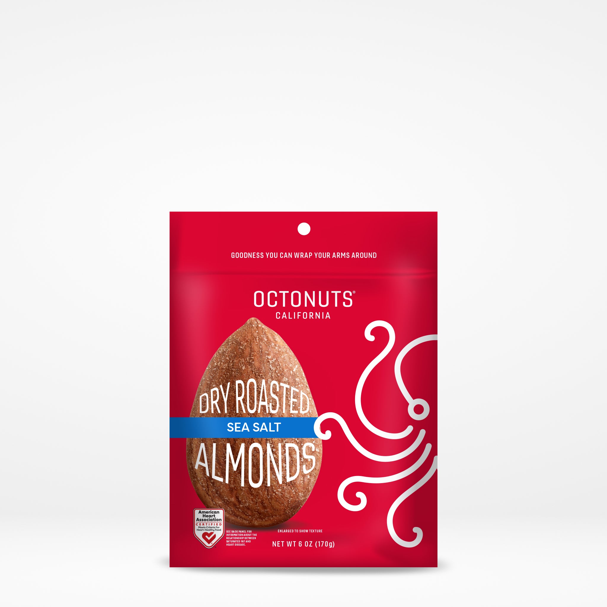 Dry Roasted Sea Salt Almonds (6oz)