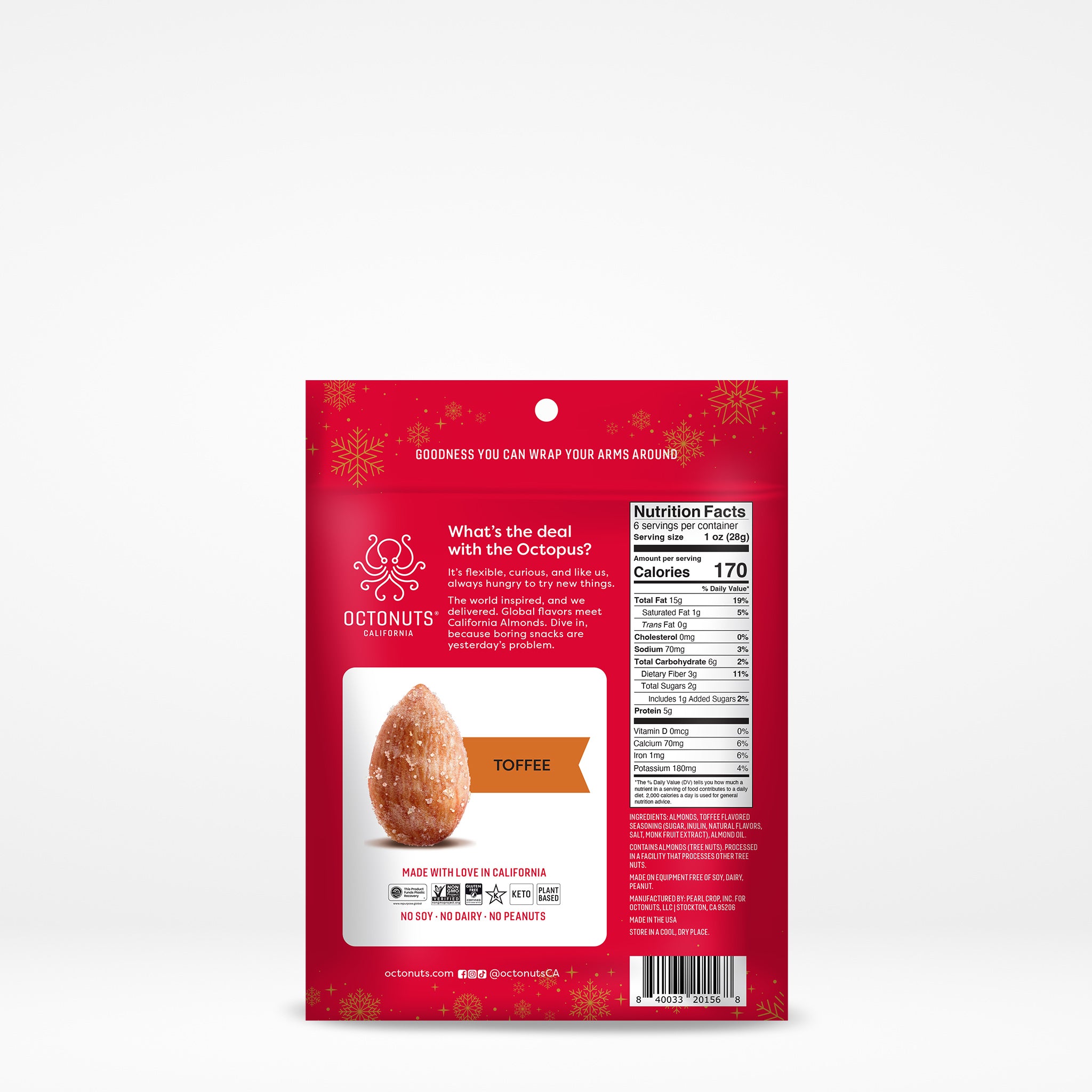 Toffee Roasted Almonds