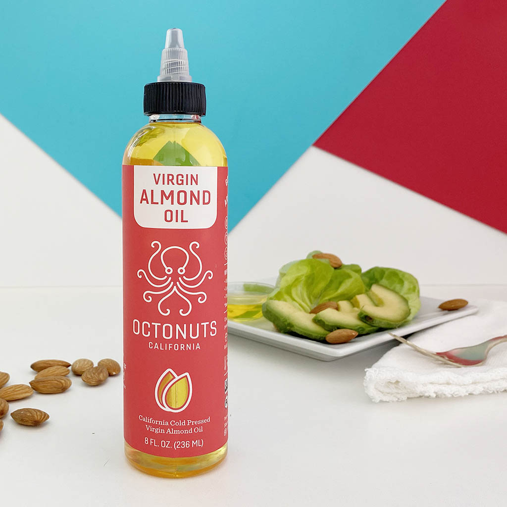 California Cold Pressed Virgin Almond Oil Octo-Pack