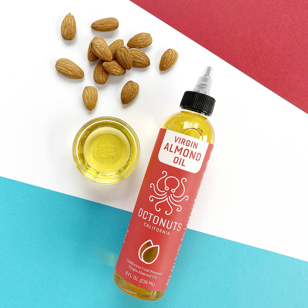 California Cold Pressed Virgin Almond Oil Octo-Pack