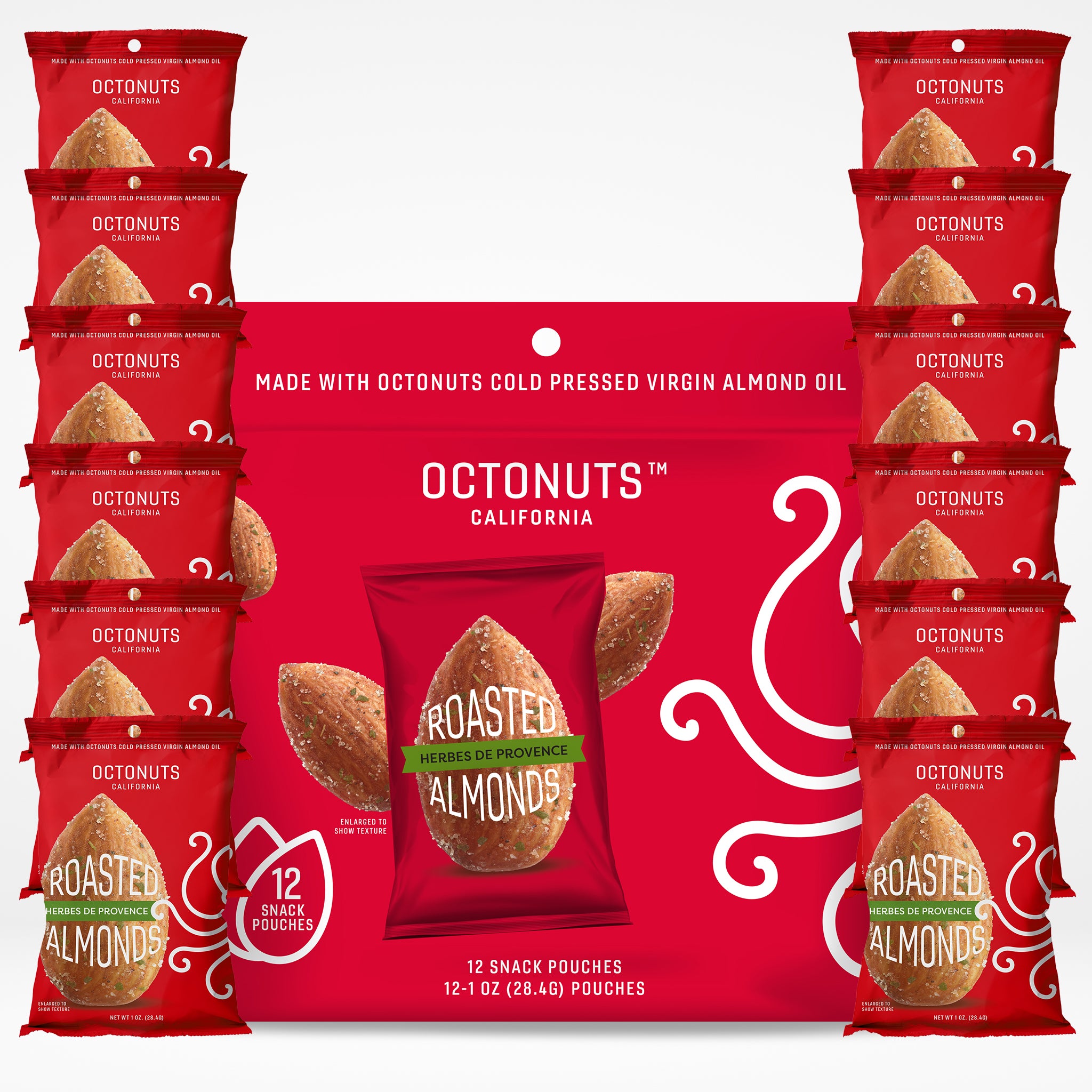 Roasted Herbes De Provence Almonds Multipack Octo-Pack (7 count)