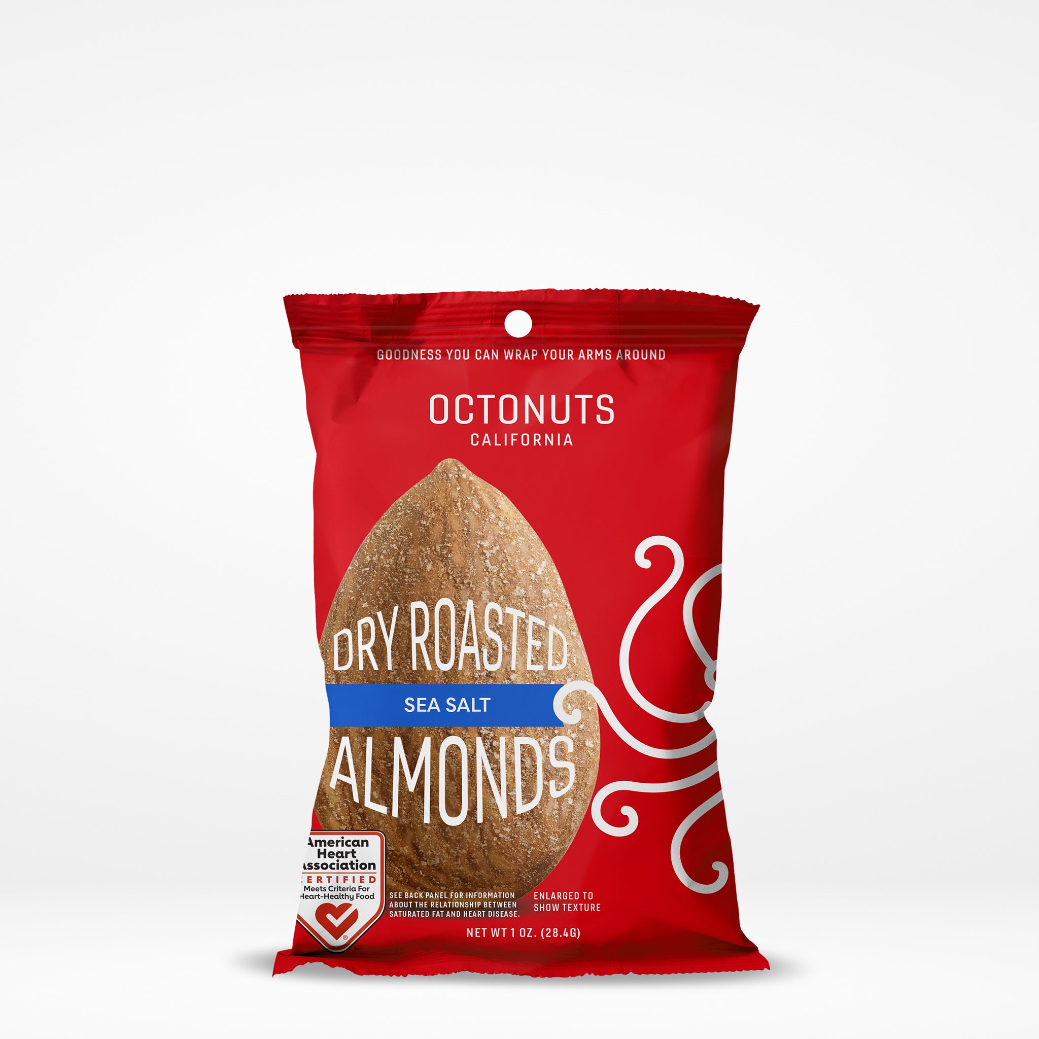 Dry Roasted Sea Salted Almonds (1oz)