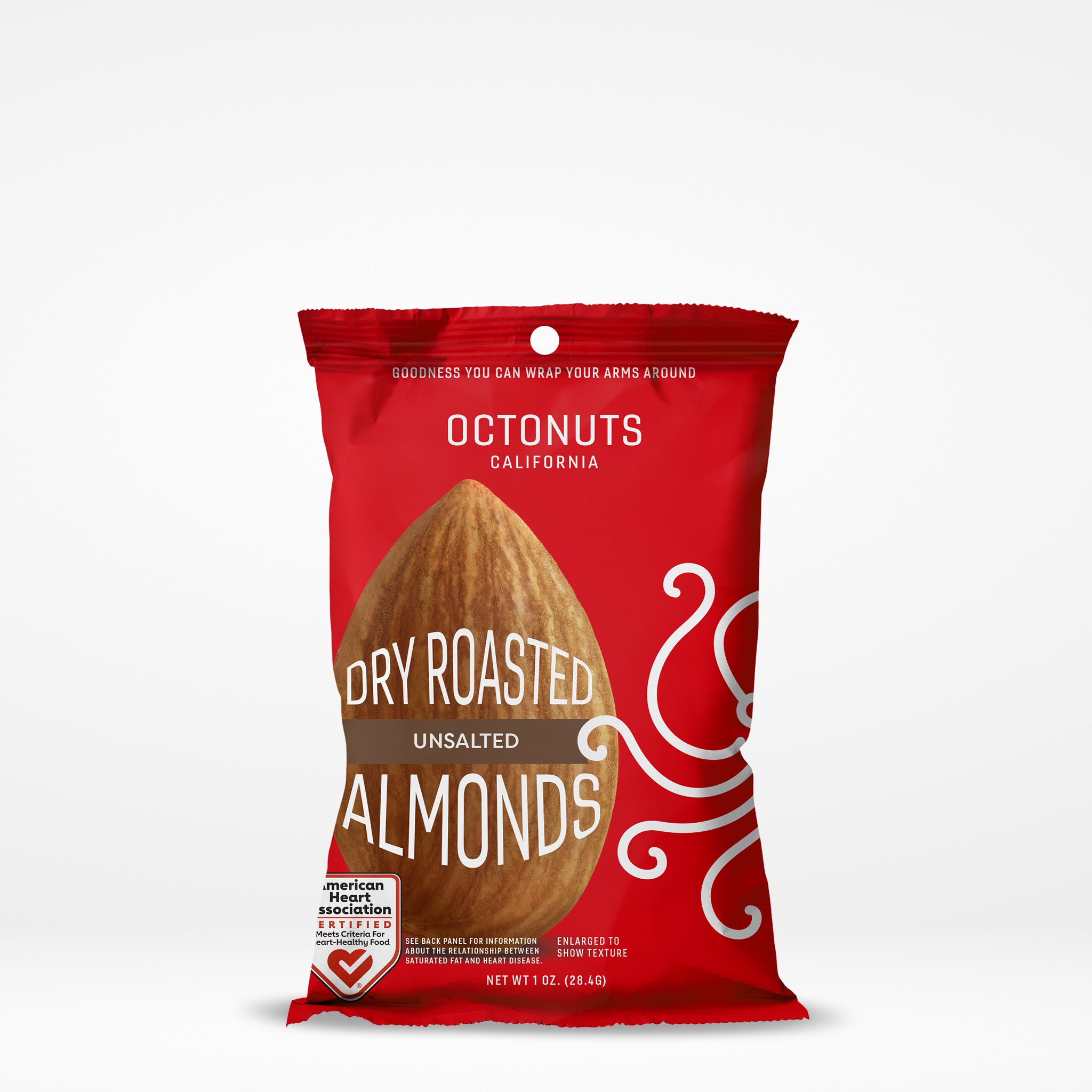 Dry Roasted Unsalted Almonds (1oz)