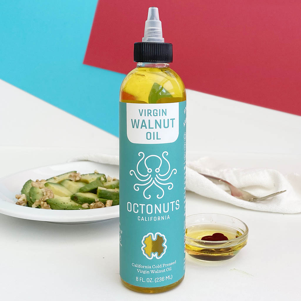 Pure Virgin Walnut Oil for Salad Dressings, Dips, Sauces & More